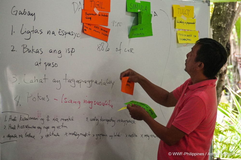 WWF-Philippines hosts gender sensitivity trainings in partner fishing communities