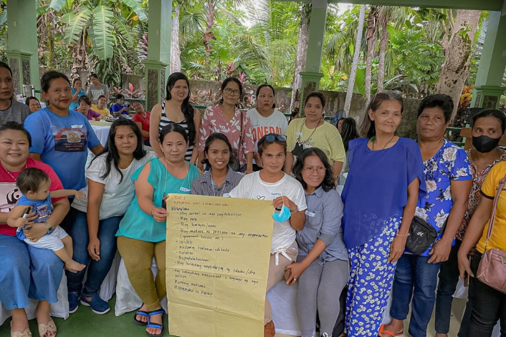 WWF Philippines hosts gender sensitivity trainings in partner fishing communities