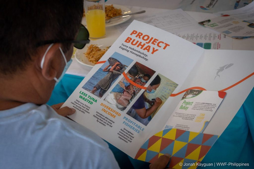 project buhay tuna habambuhay dagdag hanapbuhay! wwf-philippines launches new project for tuna fishers
