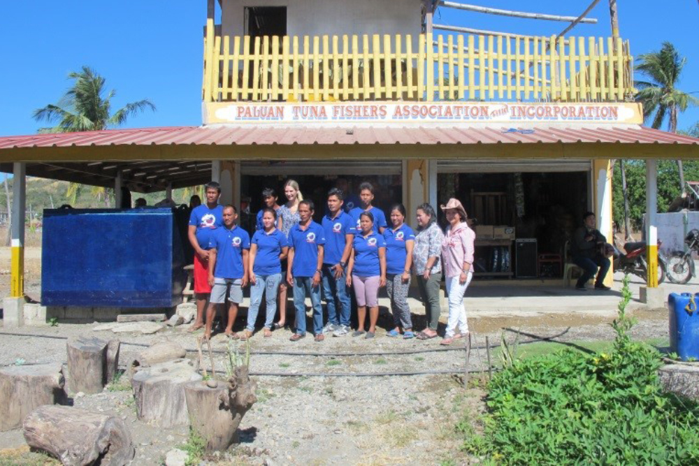 site visit of julia haasler of the german federal ministry of economic cooperation and development (bmz) in occidental mindoro fishery improvement project (fip) 1
