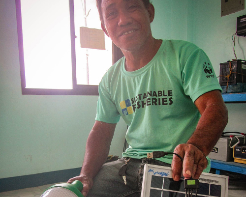 wwf philippines implemented solar powered projects to support partner fishing communities in bicol featured image
