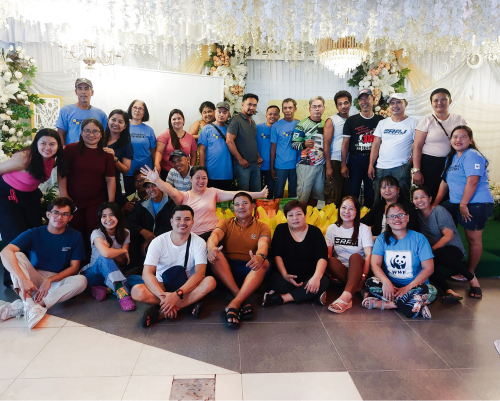 WWF-Philippines' Sustainable Tuna program team together with ASSIST and TFA leaders